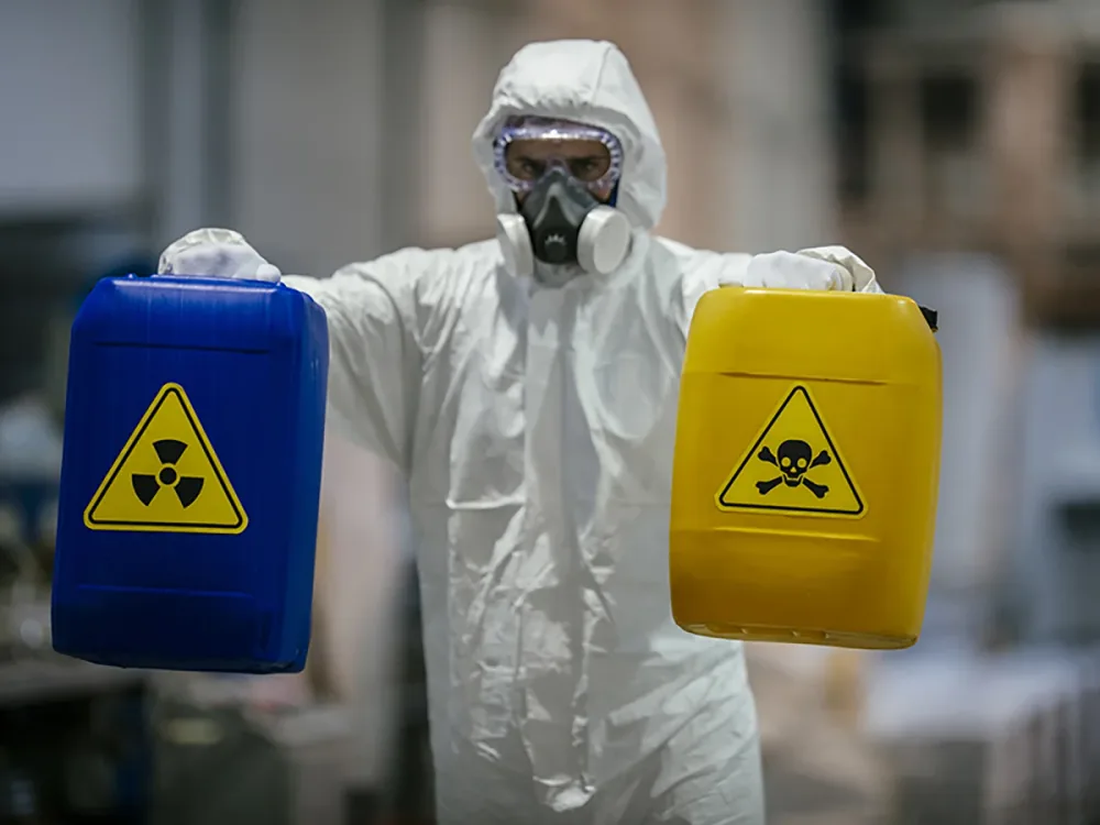 biohazard cleanup professionals at work in Longmont